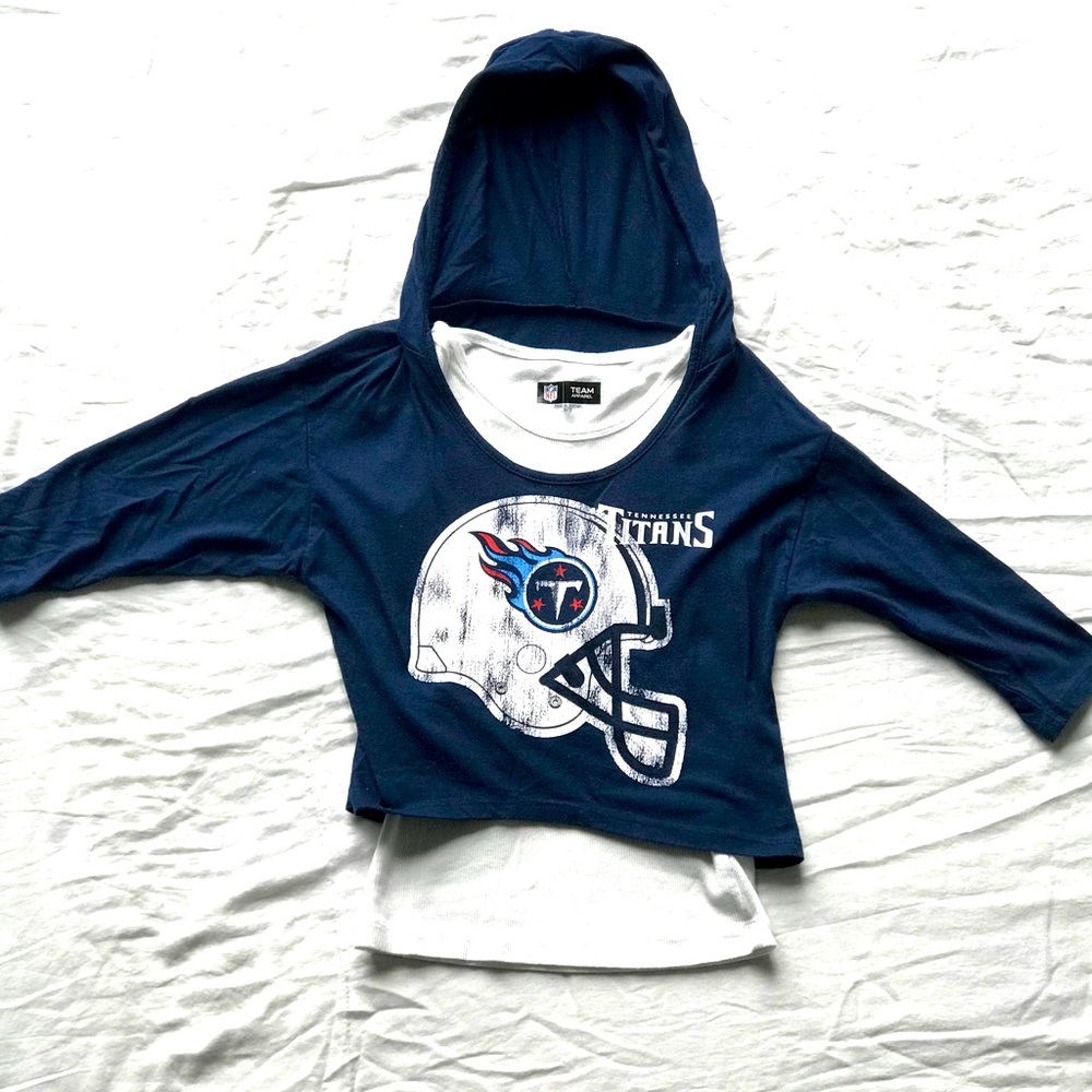 NFL Tennessee Titans Shirt Hoodie w/Tank